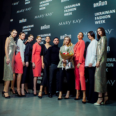 Дизайнерка Олена Бурба на українському тижні моди