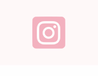 Instagram logo in pink.