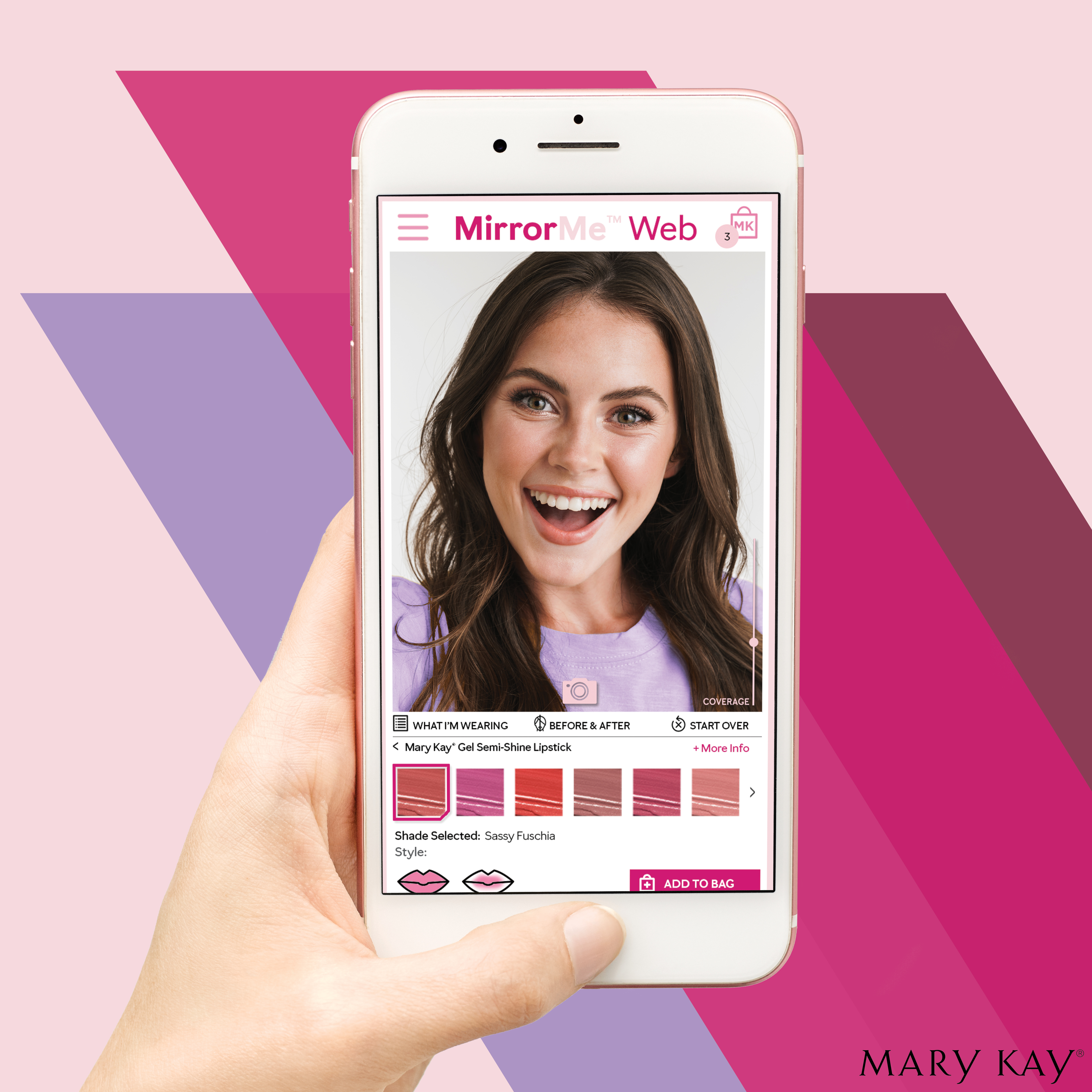 Приложение MirrorMe Web - создай макияж за считанные минуты!