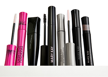 A heroic shot of Mary Kay mascaras