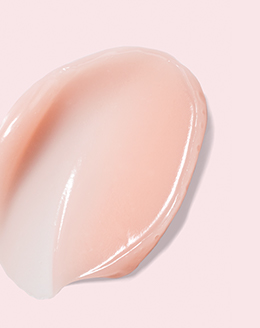 A smear of the pink, moisturizing TimeWise® Moisture Renewing Gel Mask