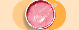 The sparkling pink Mary Kay Hydrogel Eye Patches