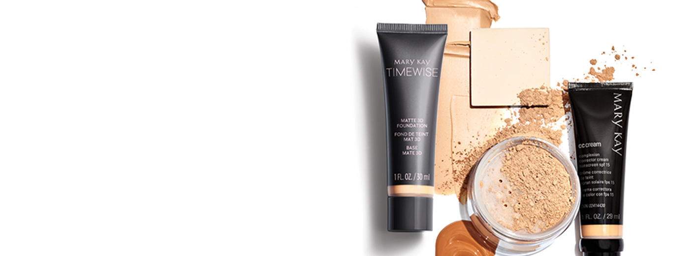 Тональні основи та пудра від Мері Кей