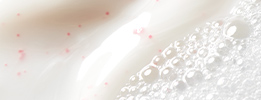 Product texture image showing TimeWise 4-In-1 Cleanser fading into suds